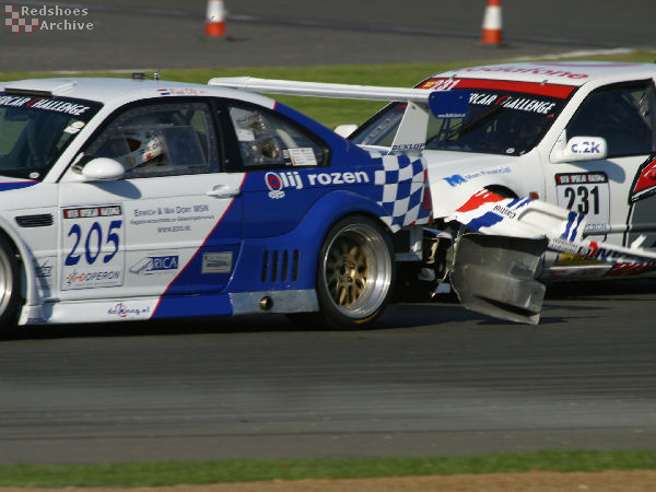 BMW and Nissan exchange bumpers