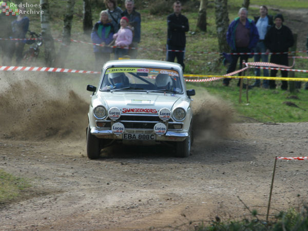 Neil Calvert / Arlene Cookson - Ford Lotus Cortina Mk1