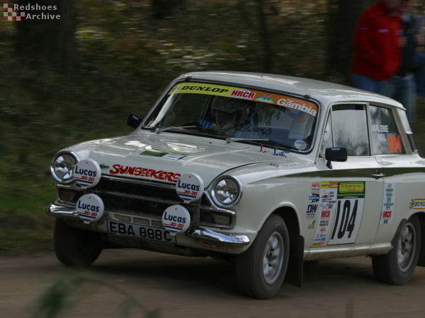 Neil Calvert / Arlene Cookson - Ford Lotus Cortina Mk1
