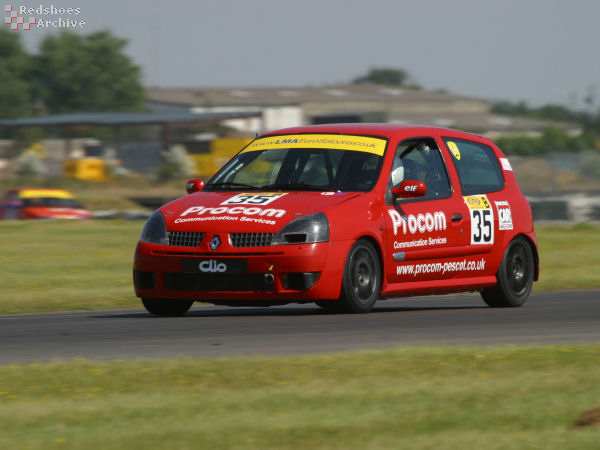 David Pierce - Renault Clio Cup
