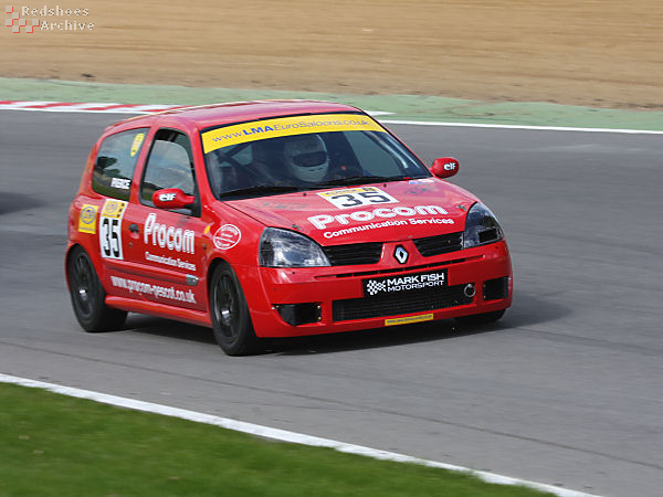 David Pierce - Renault Clio Cup