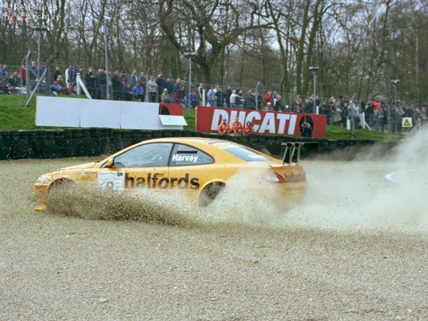 Tim Harvey finds a place to park