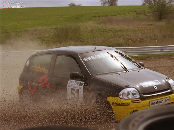 Rob Collard beaches it