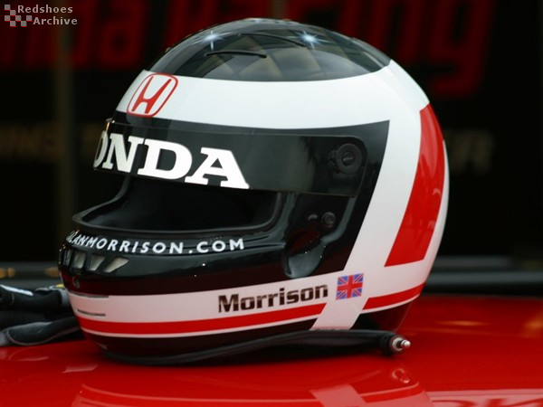 Alan Morrison's helmet