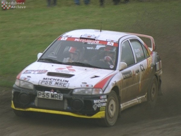 Richard Burns - Mitsubishi Lancer Evo4