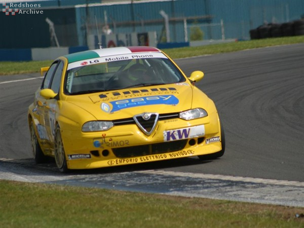 Alessandro Balzan - Scuderia Bigazzi Alfa Romeo 156 GTA