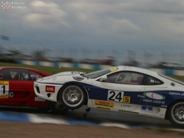 Phil Burton gets airbourne