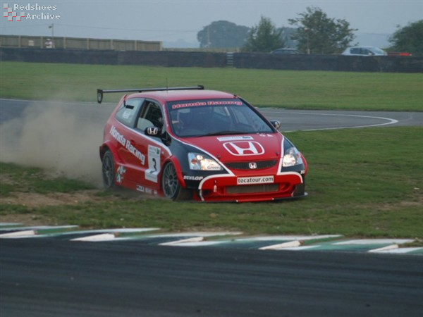 Matt Neal runs wide