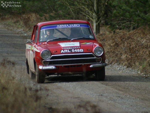 Peter Scott / Richard Poulter - Ford Cortina GT
