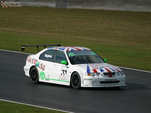 Jason Hughes - Kartworld Racing MG ZS